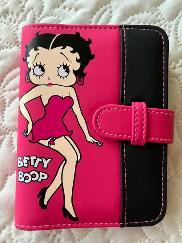 [미사용품] BETTY BOOP 시스템 바인더 수첩 레트로