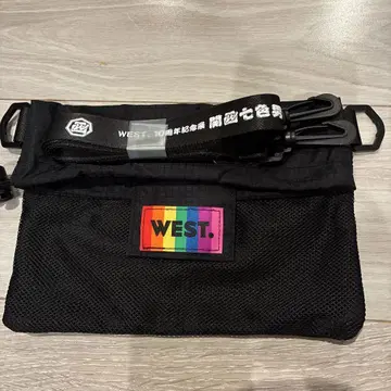 새상품 WEST. 간사이 칠색 남자 대제 미니 사코슈