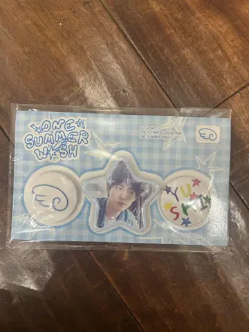 NCT WISH ONE SUMMER WISH 캔뱃지 유우시