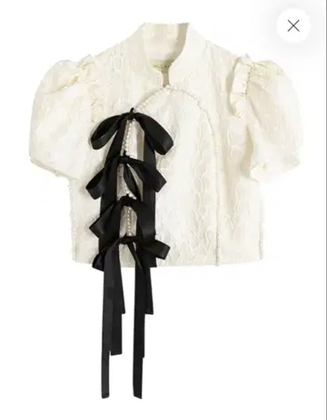 MILDRATE New Chinese Blouse Bow Tie
