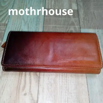 새상품급 motherhouse 마더하우스 장지갑 가죽 플랩 지갑