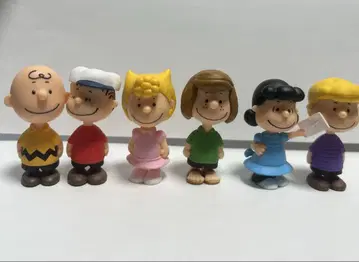 SNOOPY 가챠가챠 6체