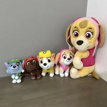 파우파트 5개 봉제 인형 묶음 판매 세트 판매