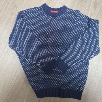 URBAN RESEARCH ROSSO MEN 버즈아이 패턴 니트