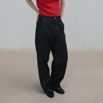OHOTORO Wide Stitch Jeans