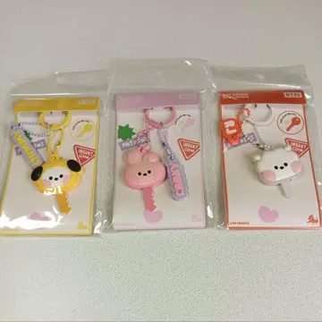 BT21 minini 키 커버 CHIMMY & COOKY & RJ