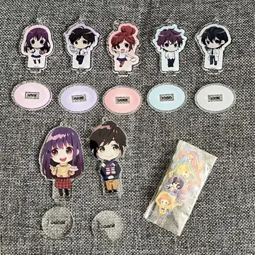 HoneyWorks 하니와 아크릴 스탠드 스티커 7개 세트 묶음 판매