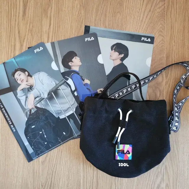 방탄 휠라 필라 토트백 양도