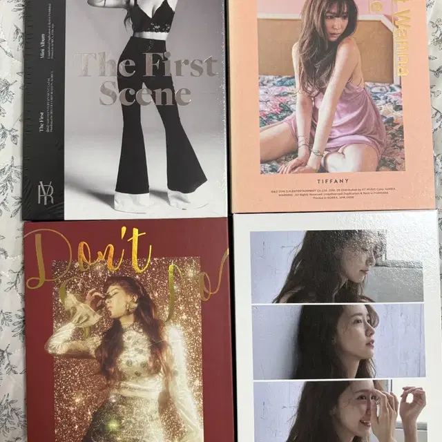 소녀시대 솔로 앨범 티파니 유리 윤아 서현