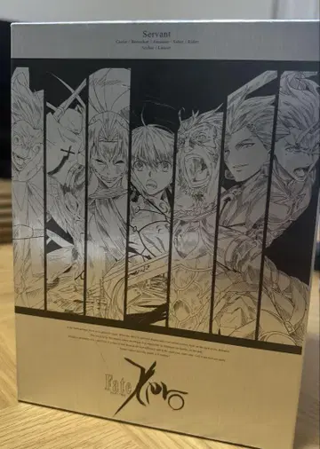 Fate/Zero 블루레이 BOX 완전 초회 생산 한정판 2세트