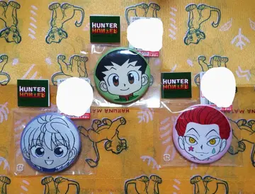 HUNTER x HUNTER 캔뱃지 곤 키루아 히소카 3세트 시마무라
