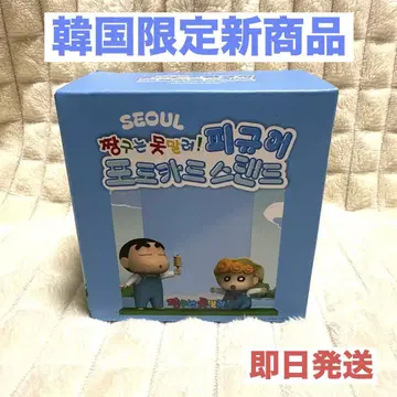 한국 한정 짱구는 못말려 사진 스탠드 신상품