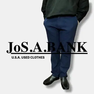 정품 JoS.A.BANK 코튼 기모 스트레치 팬츠 CP1-752