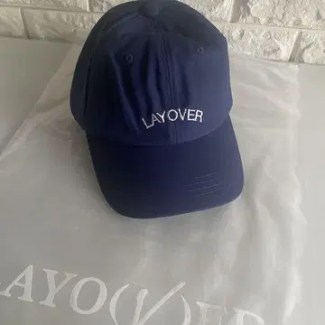 BTS V 뷔 Layover 캡 네이비