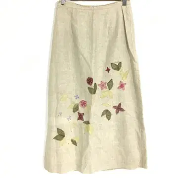 Laura Ashley 로라 애슐리 린넨 롱 스커트