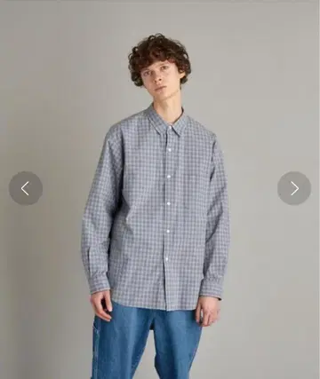 [새상품급] steven alan 루즈핏 체크 셔츠