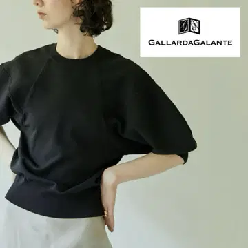 GALLARDAGALANTE 래글런 볼륨 슬리브 니트