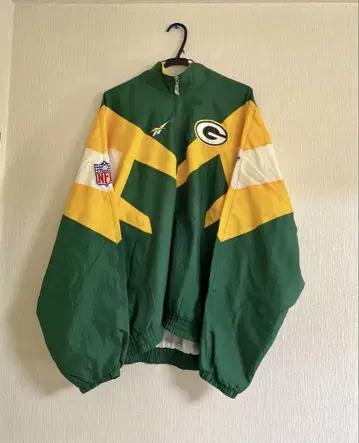90s Green Bay Packers 나일론 자켓