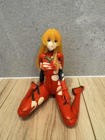 에반게리온 아스카 PVC 피규어 빨간색