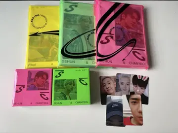 SC 세훈 찬열 CD 트레이딩 카드 포함