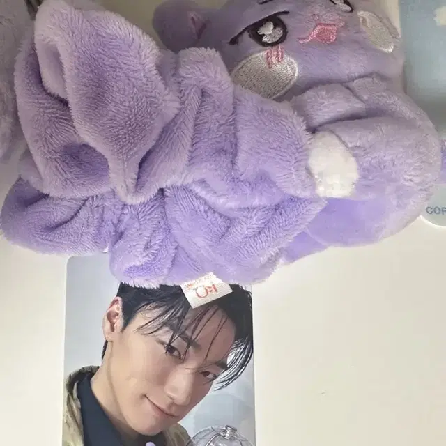 애니티즈 산덕이 응원봉스크런치 최산