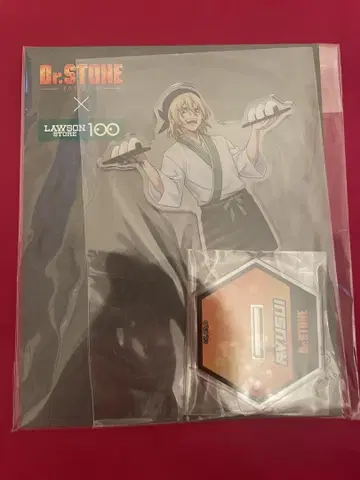 Dr.stone 아크릴 스탠드 나나미 류스이 로손 스토어100
