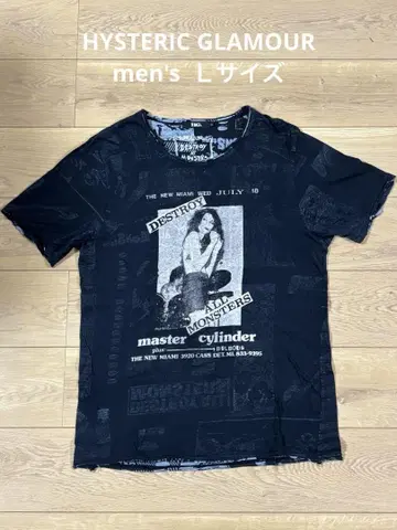 [ HYSTERIC GLAMOUR ] 반팔 티셔츠 남성용 L 사이즈