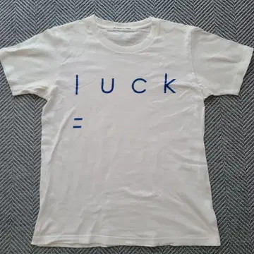 EEL luck 프린트 티셔츠 M 사이즈 화이트