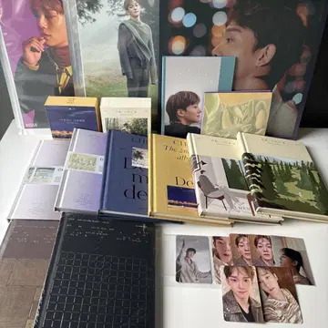 EXO 첸 CD 굿즈 묶음 판매