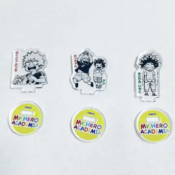 히로아카 아크릴 mini 피규어 3세트