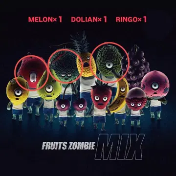 FRUITS ZOMBIE 3개 세트