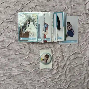 히나타자카46 타카하시 미쿠니 브로마이드 37장, 캔뱃지 1개