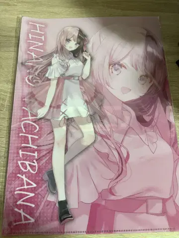 브이스포! 타치바나 히나노 토사키 미미 클리어 파일 세트