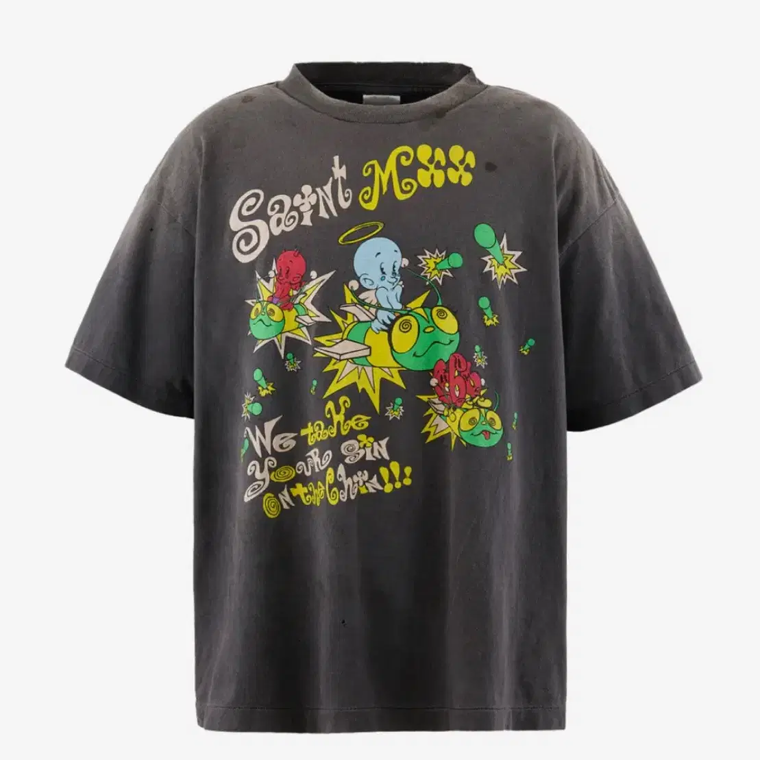 SAINT MICHAEL × FANTASIA TEE DISNEY XL XXL] 25ss Saint