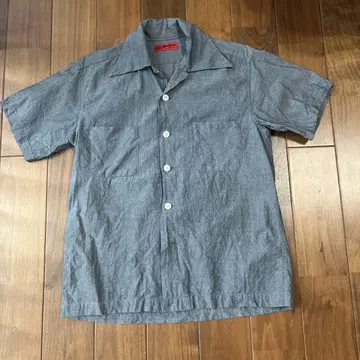 evisu 에비수 야마네 반팔 셔츠 사이즈 38