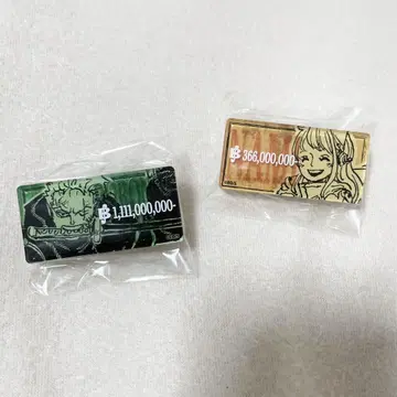 ONE PIECE 바운티 배지 컬렉션 조로 나미