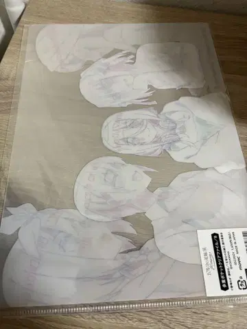 5등분의 신부 다중 포켓 클리어 파일