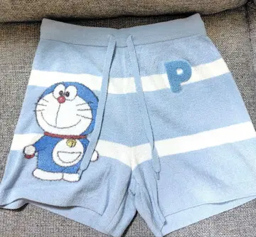도라에몽 여성용 자카드 숏팬츠
