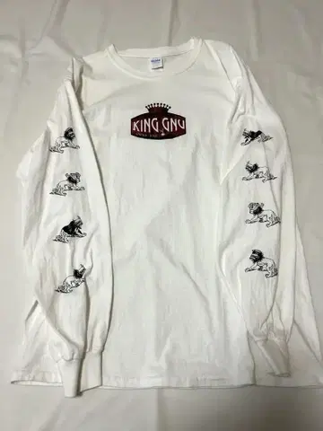 King Gnu 비행정 long sleeve T-shirt L 사이즈