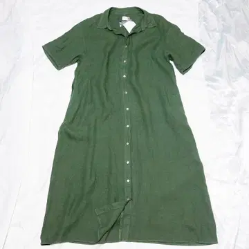 새상품 어반 리서치 도어즈 린넨 셔츠 원피스 M 린넨100
