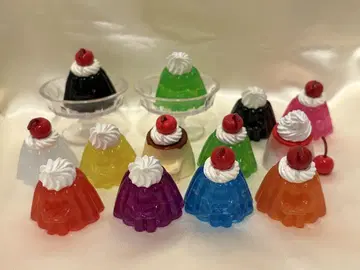 기다림 카페 컬러풀 젤리 단단한 푸딩 세트