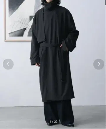 Sinss Wide long trench coat