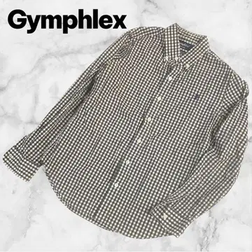 짐플렉스 블랙 화이트 깅엄 체크 셔츠 12