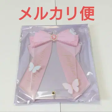 후쿠야 아크릴 프레임 리본 파피용 핑크 가와구치 한정 디자인 3