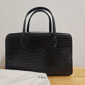 TOUT Y EST SAC LOQUET SMALL CROCO BLACK