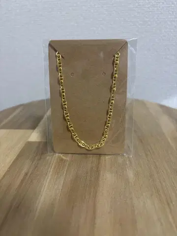 쉐느 디자인 목걸이 골드 S925 Mal.