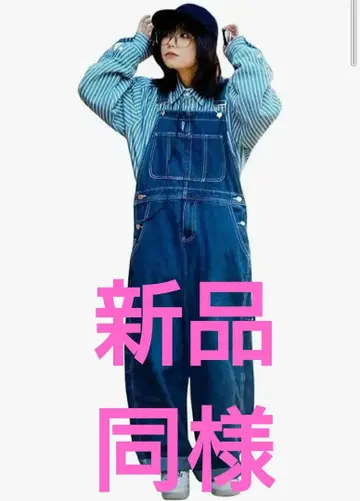 데님 오버롤 여성용 L