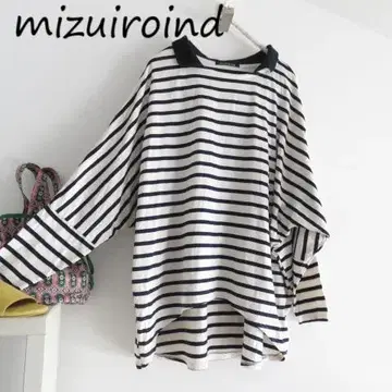 mizuiro ind 미즈이로인드 칼라 돌먼 T셔츠 긴팔