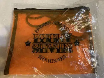 잘 있거라 청춘의 빛 LUCKY SEVEN 투명 파우치 오렌지