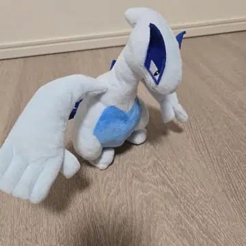 루기아 봉제 인형 본체 화이트 블루